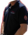 POLO AZUL MANGA CORTA